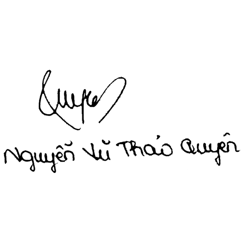 Chữ ký Nguyen Vu Thao Quyen