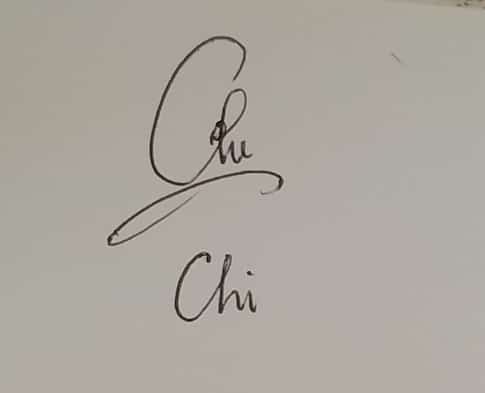 Mẫu Chữ Ký Tay Tên Chi